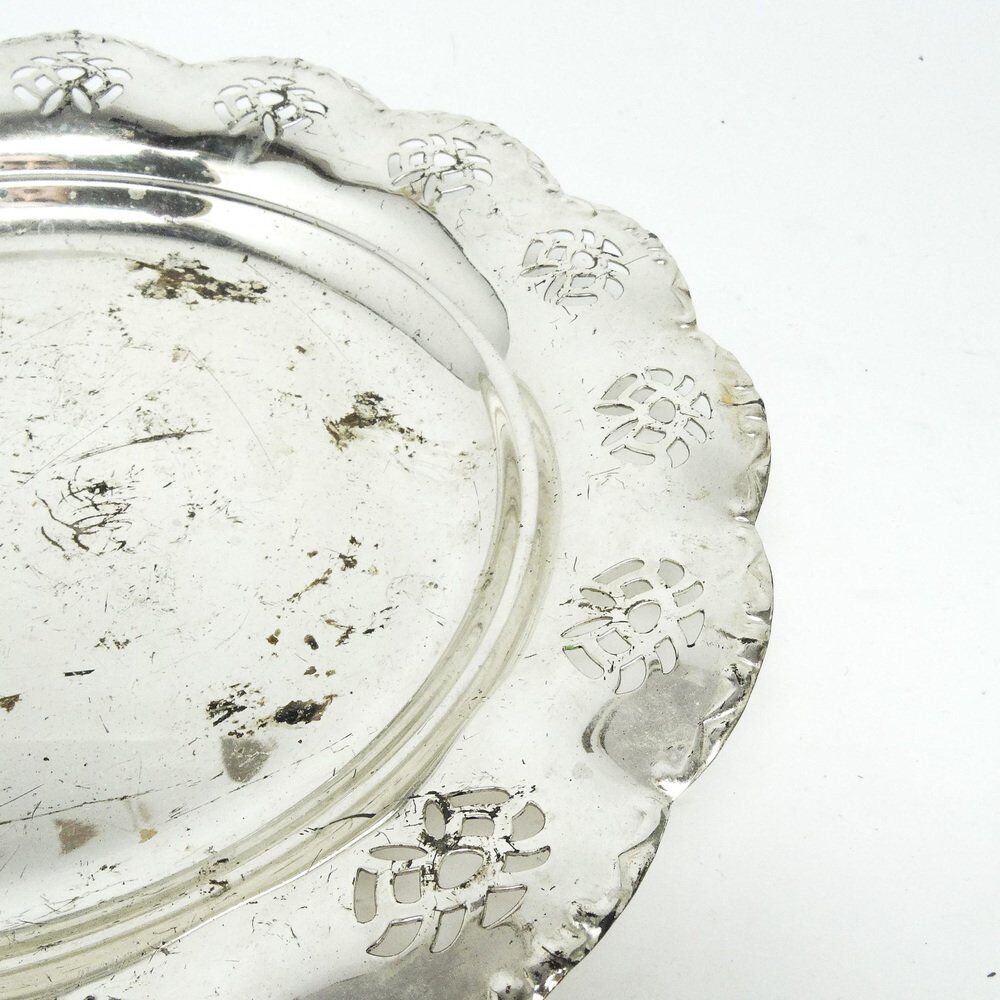 Art Deco platter from Richards, Denmark, 1960s
