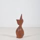Danish teak pelican statue, 1960s