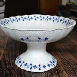 Compotier faience Saint-Amand Nord Barbeau iron earth late nineteenth early twentieth