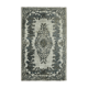 Tapis fait à la main turc contemporain des années 1970 181 cm x 288 cm tapis gris