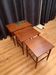 Side tables, 1960s, Denmark, set of 3