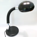 Table lamp or desk gamma lux italy black and chrome