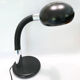 Table lamp or desk gamma lux italy black and chrome