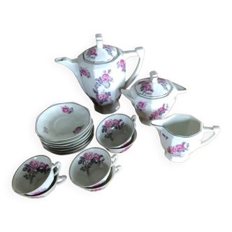 16-piece Limoges porcelain tea service