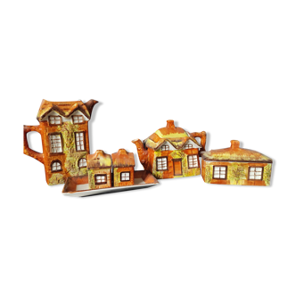 Services 6 pieces /tea /coffee maker /salt /pepper