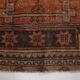 Antique Classic Red Black Persian Runner Rug, 103x287Cm