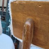 Series of 4 design Scandinavian teak chairs