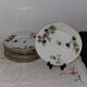 9 dessert plates - old