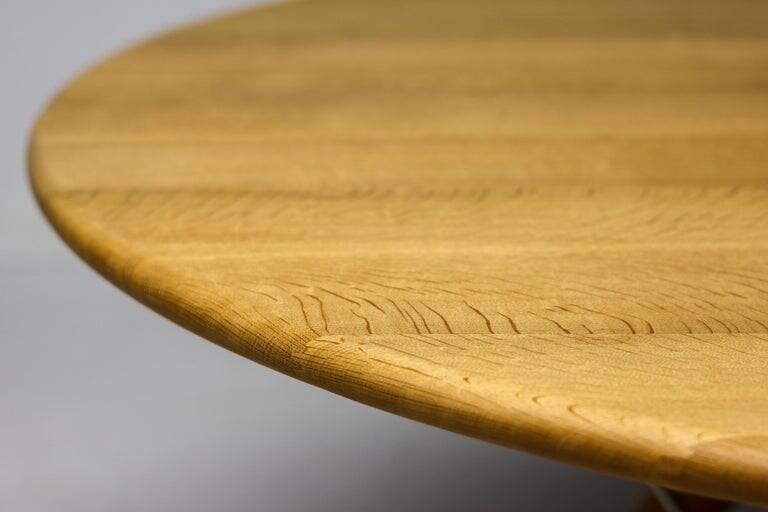 Table à manger extensible PP75 de Hans J. Wegner en chêne