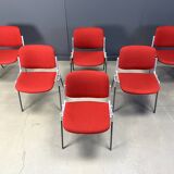 Vintage DSC 106 Side Chairs by Giancarlo Piretti for Castelli, 1970s - set