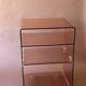 Occasional furniture in smoked Plexiglas from the 70s