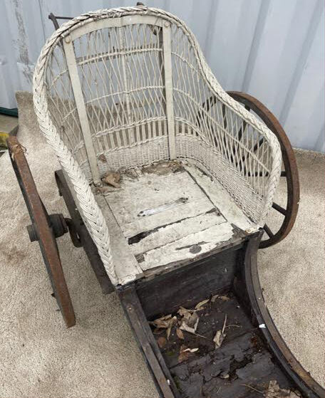 Vintage artisanal tricycle