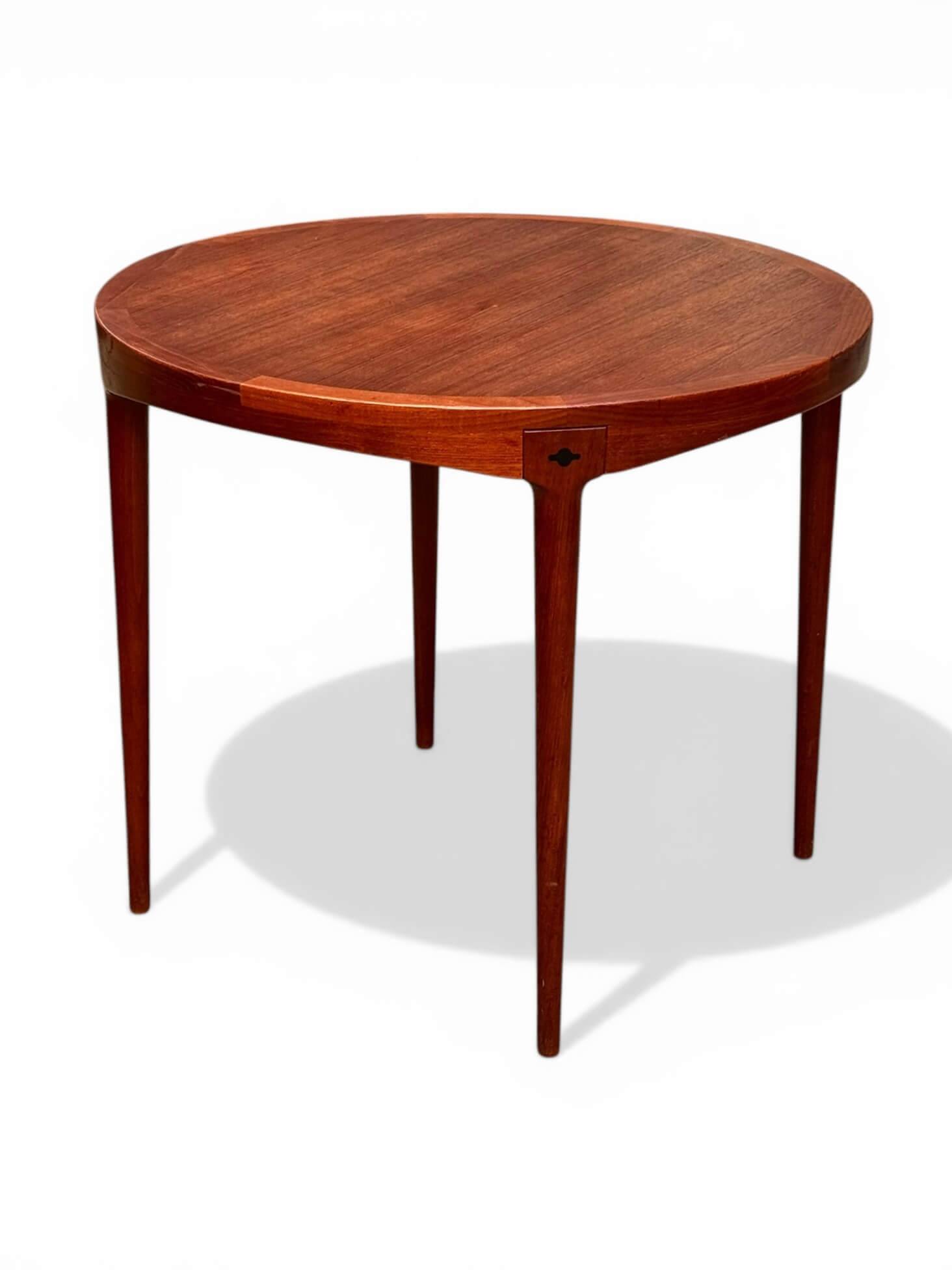 Vintage teak coffee table Haug Snekkeri, circa 1960