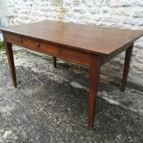 Oak farmhouse table
