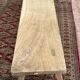 Solid oak bench