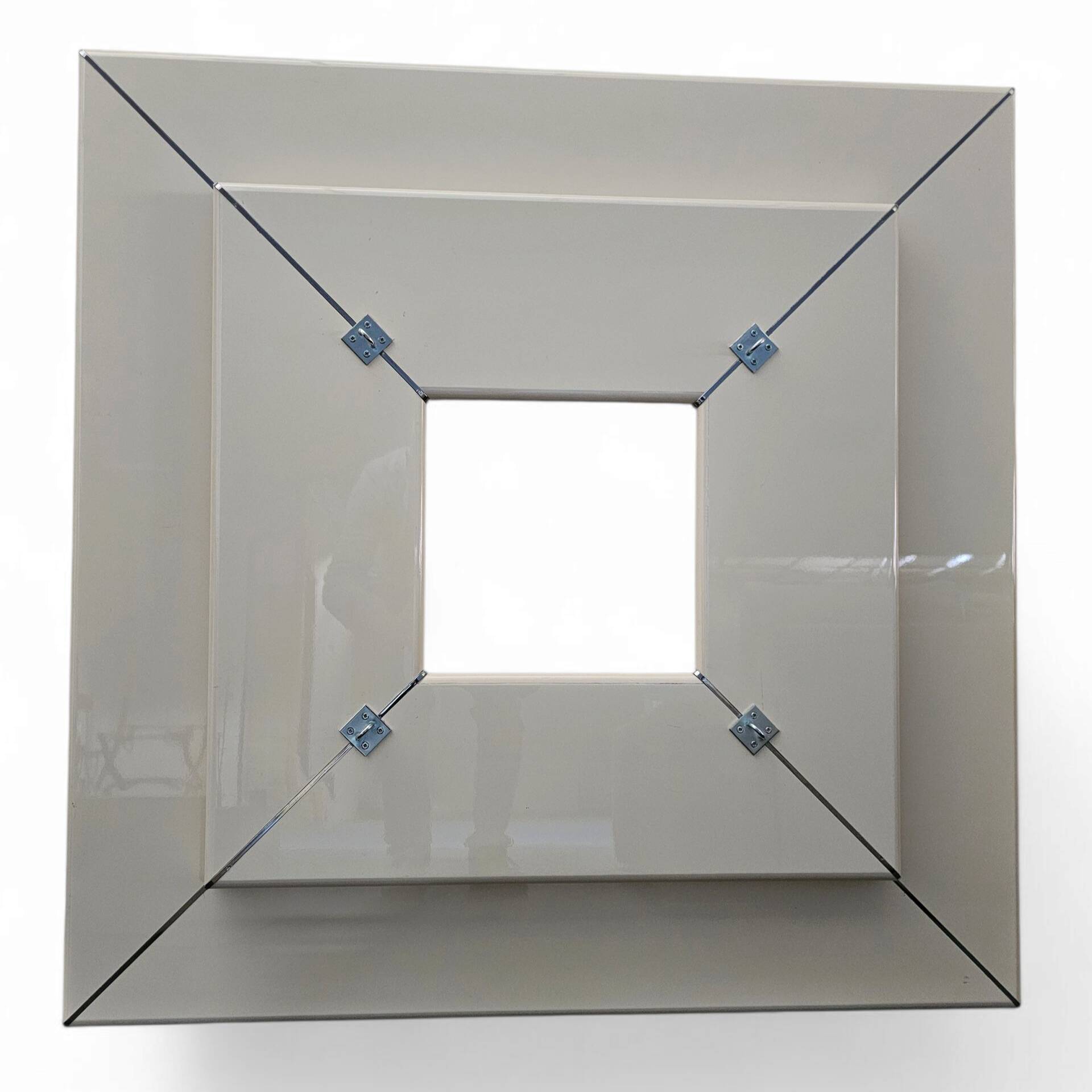 B&B Italia# / rare coffee table model " Re Quadro " / Paolo Piva 1970s