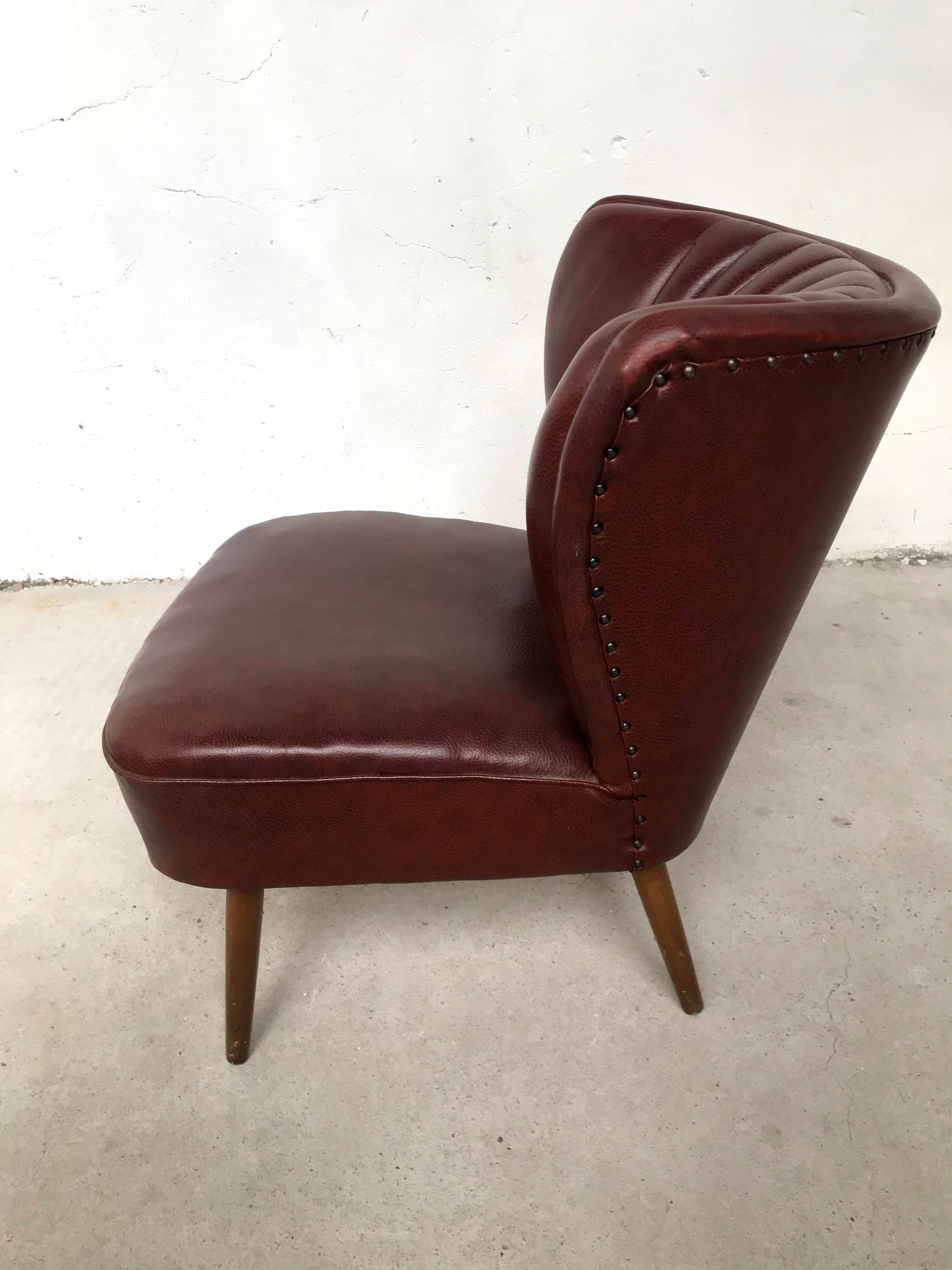 Vintage cocktail chair 60s