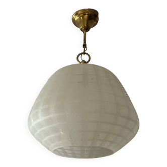 Scandinavian frosted glass pendant light