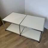 USM Haller coffee table in Pure White