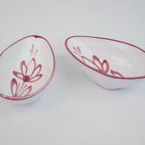 Pair of Avocado cups attributed to Robert Picault