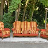 Vintage Louis XV living room B.Marly France circa 1950