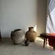Basket jar in traditional Indonesian wickerwork H48 D40