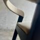 Ensemble de 4 chaises 'Play' — Cadre en bois noir avec rembourrage beige par Alain Berteau pour Van Rossum