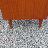 Scandinavian style 4-drawer teak chest of drawers, 1970s