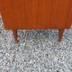 Commode en teck 4 tiroirs de style scandinave, années 70