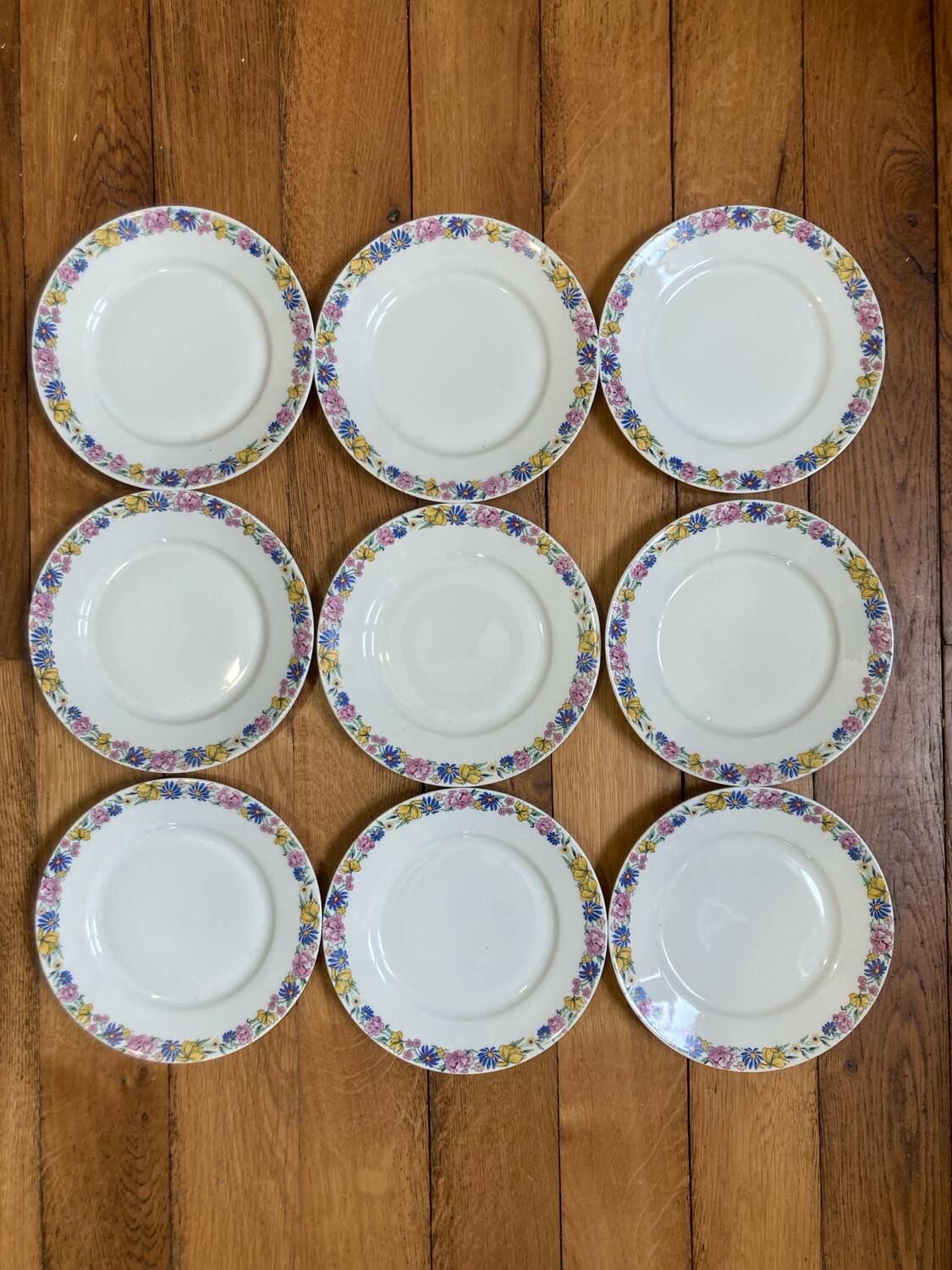 Dessert plate service