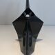 Black ceramic elephant jug