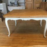 Antique dining table with extensions