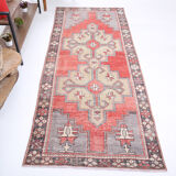 3x8 oriental madallion turkish runner rug,107x247cm