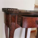 Table d'Appoint en Marqueterie de Palissandre