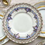12 Mismatched porcelain plates