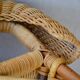 Child's wicker armchair