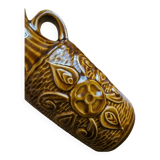 Ocher Bay ceramic vase (West Germany)