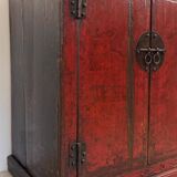Red lacquered furniture from Shanxi Province (Northern China)