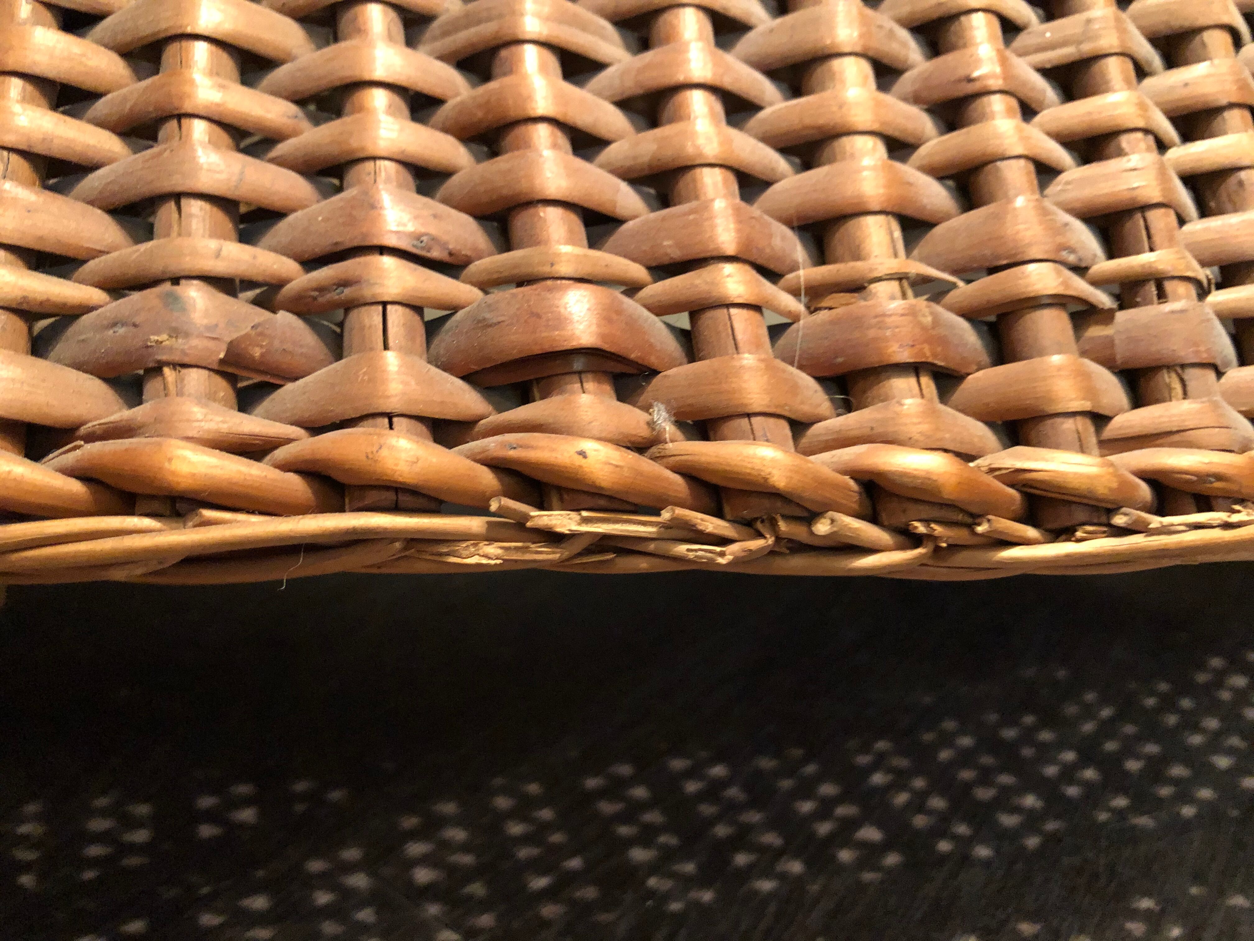 1960 vintage wicker bar