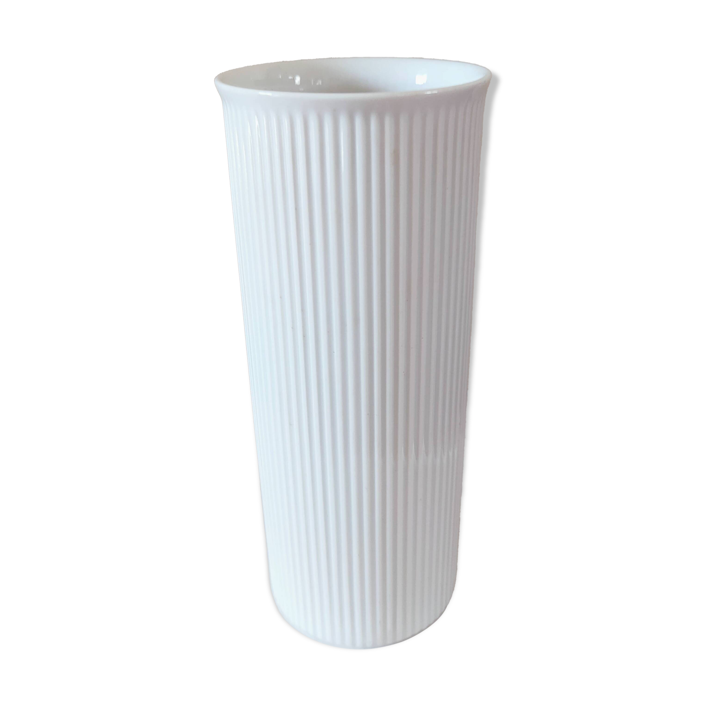 Arzberg porcelain scroll vase from the 70s