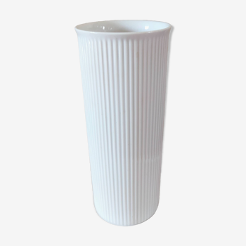 Vase rouleau en porcelaine Arzberg années 70