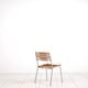 “Miss B” steel lacquered aluminium classic chair by Tito Agnoli