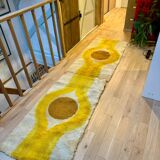 Paire de beaux tapis hollandais Space age / 130x70
