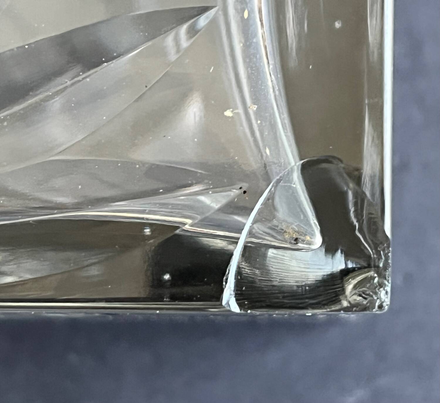 Saint Louis crystal whiskey decanter