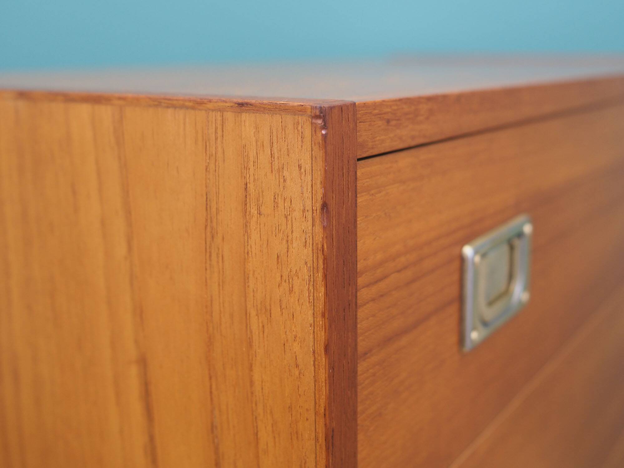 Commode en teck, design danois, années 1970