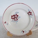 Lot de 4 assiettes plates Moulin des Loups Victor