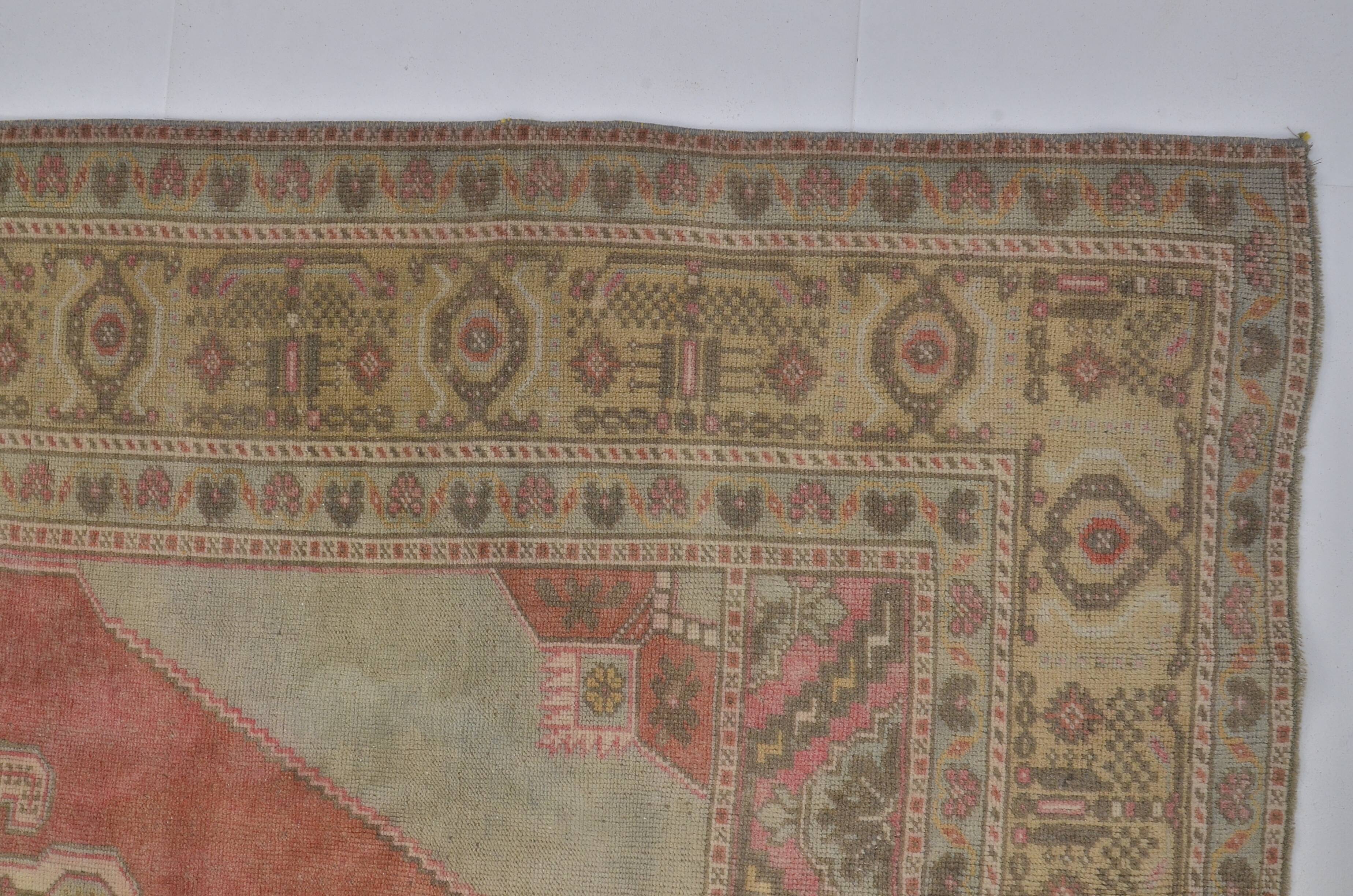 Huge Size Anatolian Vintage Wool Carpet sku 2536