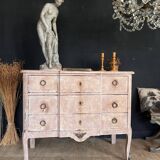 Patinated chest of drawers