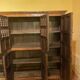 large 6-door Spanish Renaissance oak cabinet - 17th century