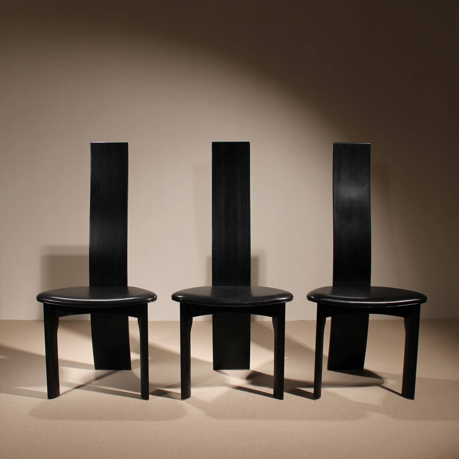 Four Sculptural ‚Iris‘ Chairs by Bob van den Berghe for Tranekaer